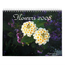 Flowers 2008 calendars
