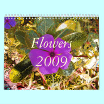 Flowers 2009 calendars