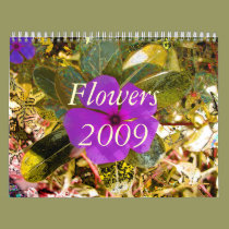 Flowers 2009 calendars