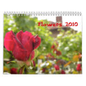 Flowers 2010 calendars
