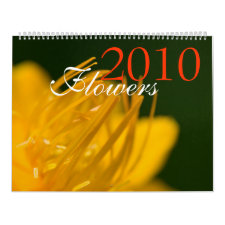 Flowers 2010 Calendar calendar
