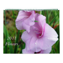 Flowers  2011 wall calendar