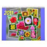 flowers, 2011 wall calendar