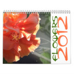 flowers 2012 calendars
