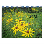 Flowers 2012 wall calendars