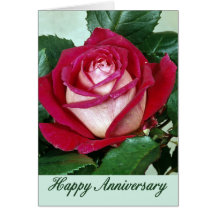 Flowers 507 anniversary card