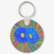 FLOWERS #6 keychains by hadleymonster FLOWERS #6 keychains