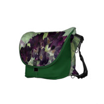 flowers abstract 54 messenger bag
