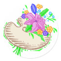 FLowers and Artist Palette stickers by doonidesigns FLowers and Artist Palette stickers