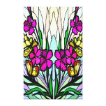 Flowers and Butterflies canvas prints