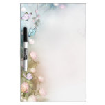 Flowers and butterflies Dry-Erase board