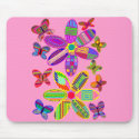 Flowers and Butterflies mousepads