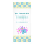 Flowers and Butterfly Rack Cards