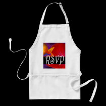 Flowers And Cats Painting Art - Multi aprons