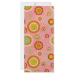 flowers and circles rack cards