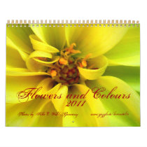 Flowers and Colours - Calendar 2011-Kalender 2011