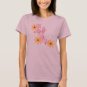 Flowers and Foliage Long Sleeved Fitted Shirt