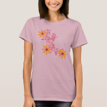 Flowers and Foliage Long Sleeved Fitted Shirt by laohare Flowers and Foliage Long Sleeved Fitted Shirt