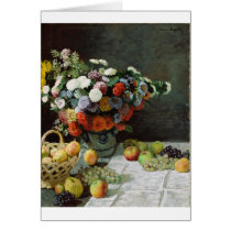 Flowers and fruit (1869) cards