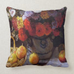 Flowers and Fruit Throw Pillows