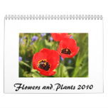 Flowers and Plants 2010 calendars