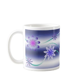 Flowers and Ribbons mug
