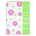 Flowers and stripes - Card by cycreation Flowers and stripes - Card