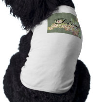 Flowers and Stripes Doggie Diva Shirt pet clothing by sfcount Flowers and Stripes Doggie Diva Shirt pet clothing
