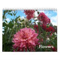 Flowers Any Year Calendar