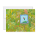 Flowers are Recession Proof fun unique modern art Personalized Invitations