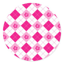 Flowers & Argyle stickers