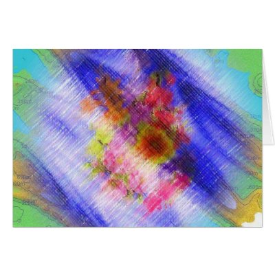 Flowers Around the World Greeting Cards by SophiaDeer
