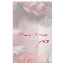 Flowers Artwork 2009 Calendar