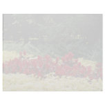 Flowers at the entrance of botanical garden, Quebe Letterhead Template