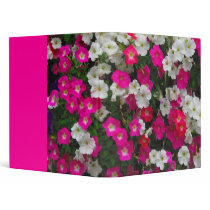 flowers vinyl binder