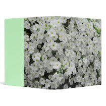flowers vinyl binder