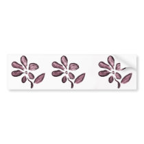 Flowers bumper stickers