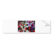 flowers bumper stickers