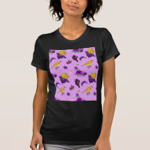 Flowers & Butterflies - Birds & Stars Tee Shirt
