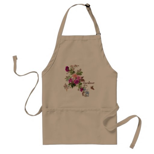 Flowers & Butterfly l Garden of Happiness Aprons
