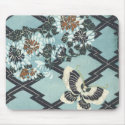 Flowers & Butterfly - Mousepad