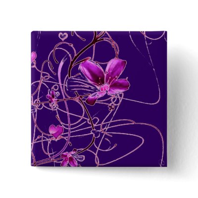 Flowers Button by elenaind