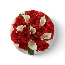Flowers Pinback Buttons