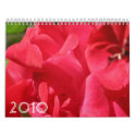 flowers calendars