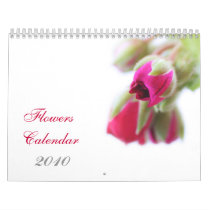 Flowers Calendar, 2010 by ArtOrb Flowers Calendar, 2010