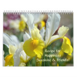 FLOWERS CALENDAR Sunshine Friends Calendar Gifts