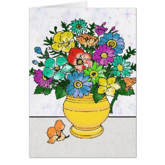 Flowers zazzle_card