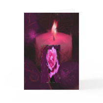 flowers Christmas Card