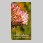 flowers labels