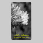 flowers labels